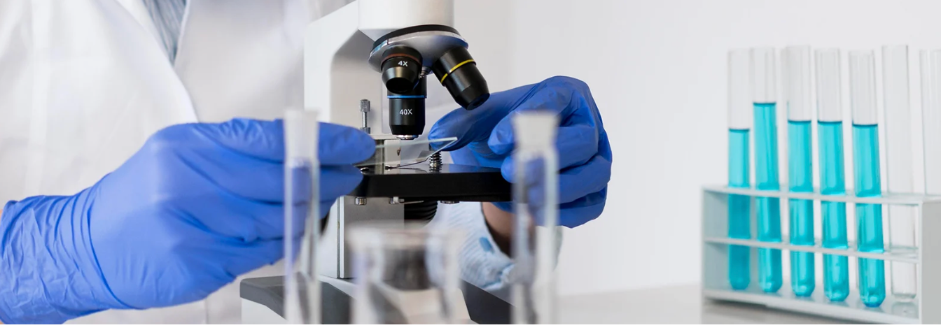 Laboratory microscope and scientific research equipment