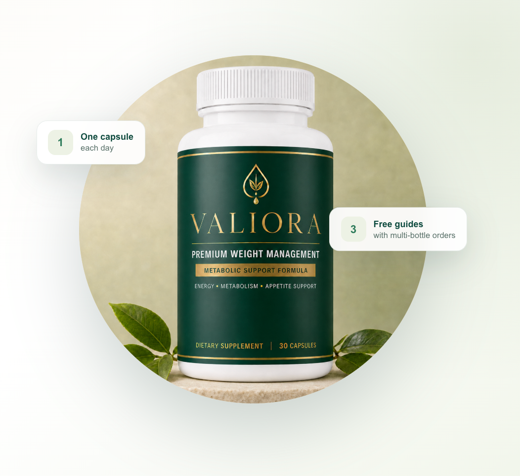 Valiora metabolic support formula