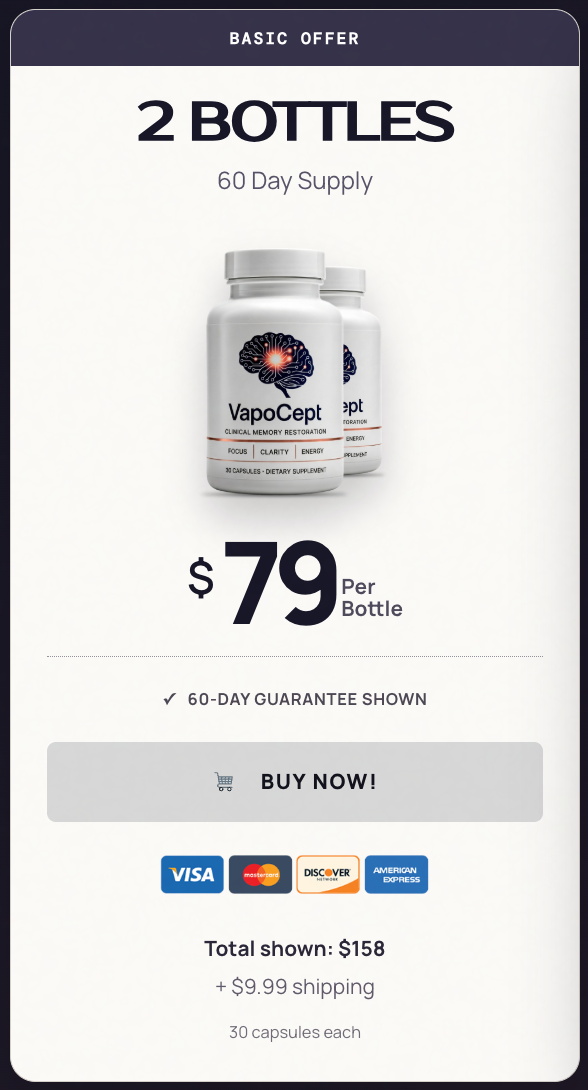VapoCept 2 bottle package price
