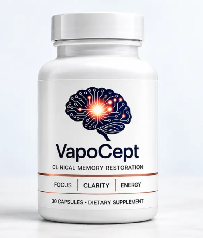 VapoCept dietary supplement for focus clarity and energy